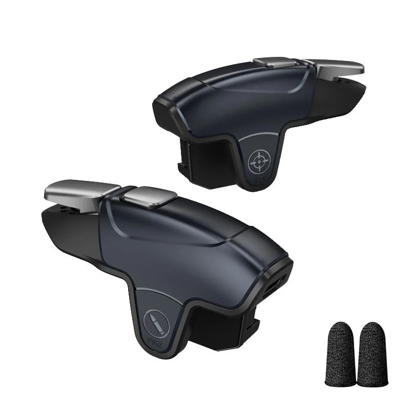 

AK02 Game Controller Cellphone Gamepad Joysticks for PUBG Mobile Phone Gaming Trigger L1R1 ABS Key Button for IPhone IOS Android