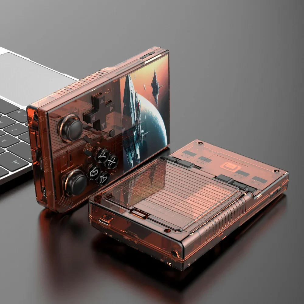 R35PlUS Retro Handheld 3.5 Inch Game Console Linux System Double Joystick Portable Pocket Video Player_voghion.com