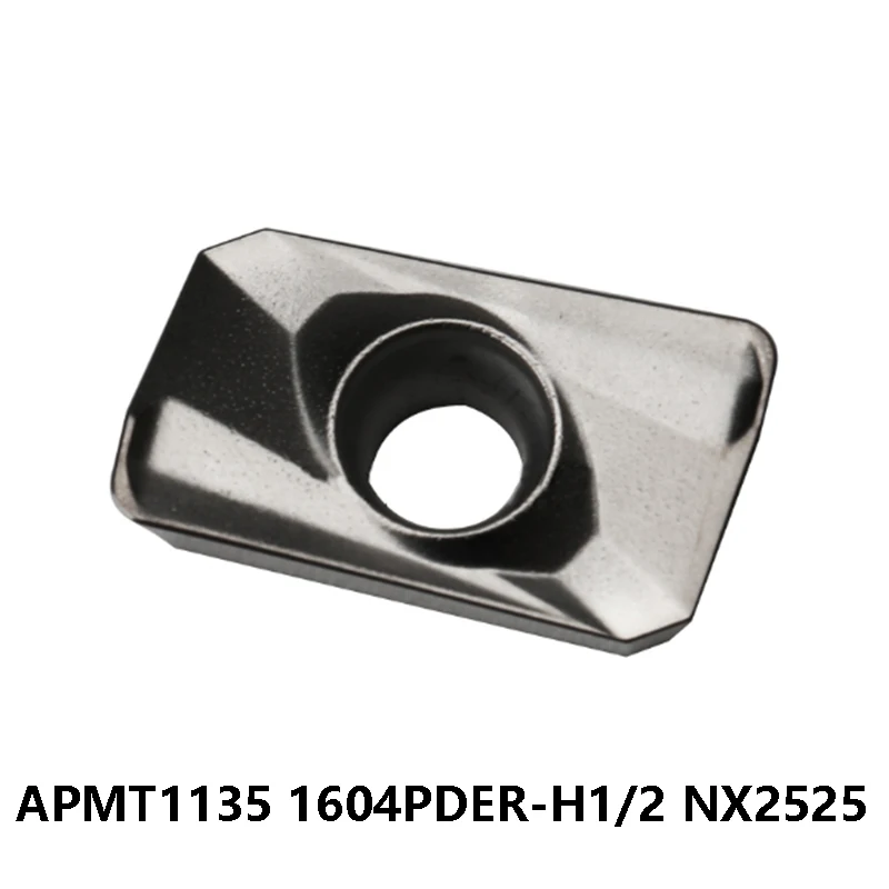 

Original APMT APMT1135 APMT1604 PDER-H1 APMT1135PDER-H1-H2 NX2525 APMT1604PDER-H2 Carbide Inserts CNC Turning Tools Blade Lathe