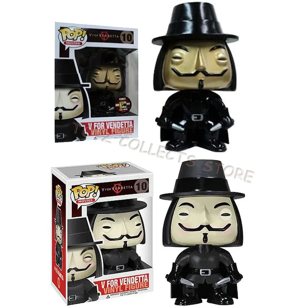 Figuras de acción de vinilo Funko Pop V For Vendetta n.º 10, películas, juguetes, regalos para niños