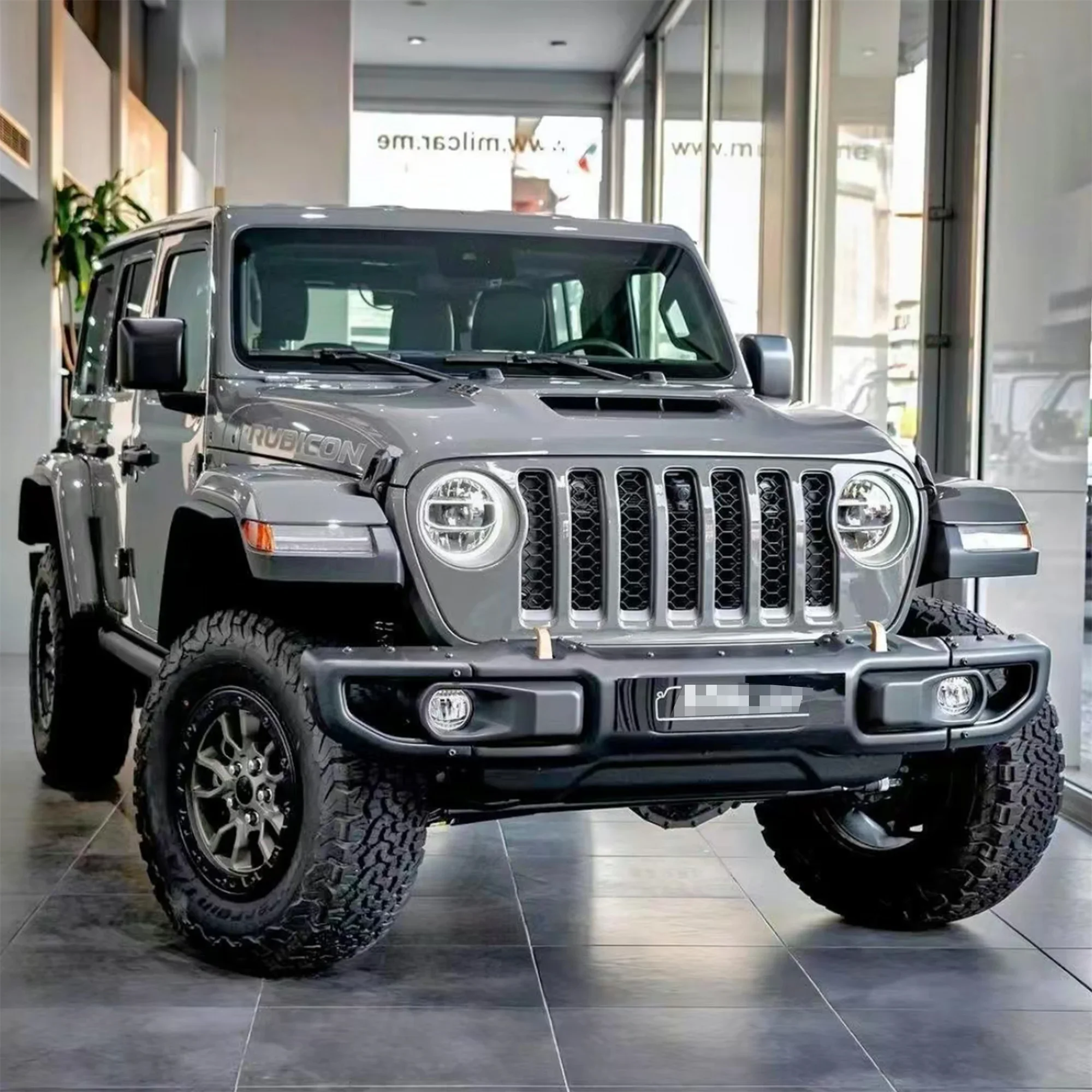 

SXMA JL1295 Hood Bonnet Cover Engine Protector Car Front Engine Hood Protection Exterior Accessories For Jeep Wrangler JL 18+