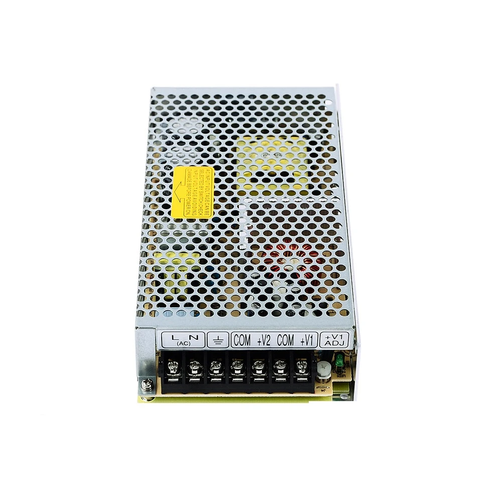 New RD 125A MEAN WELL 5V 12V dual switching power supply 130W dual