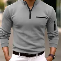 Polo de gymnastique pour hommes, coupe régulière, pull en coton, hiver Xl, haute qualité de marque Y2k, nouvelles citations japonaises, sweat-shirt avec fermeture éclair 4