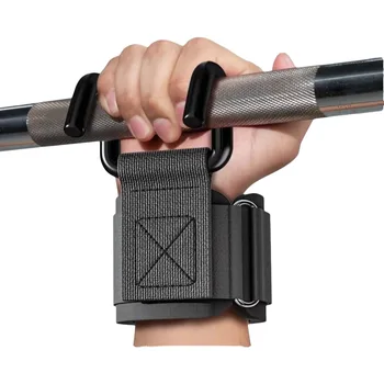 2Pcs Adjustable Weight Lifting Hooks 1