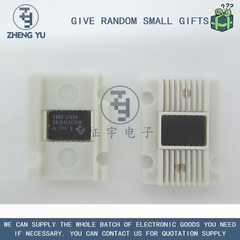 

SNJ54LS175W CFP-16 SNJ54LS175 54LS175W LOGIC INTEGRATED CIRCUIT