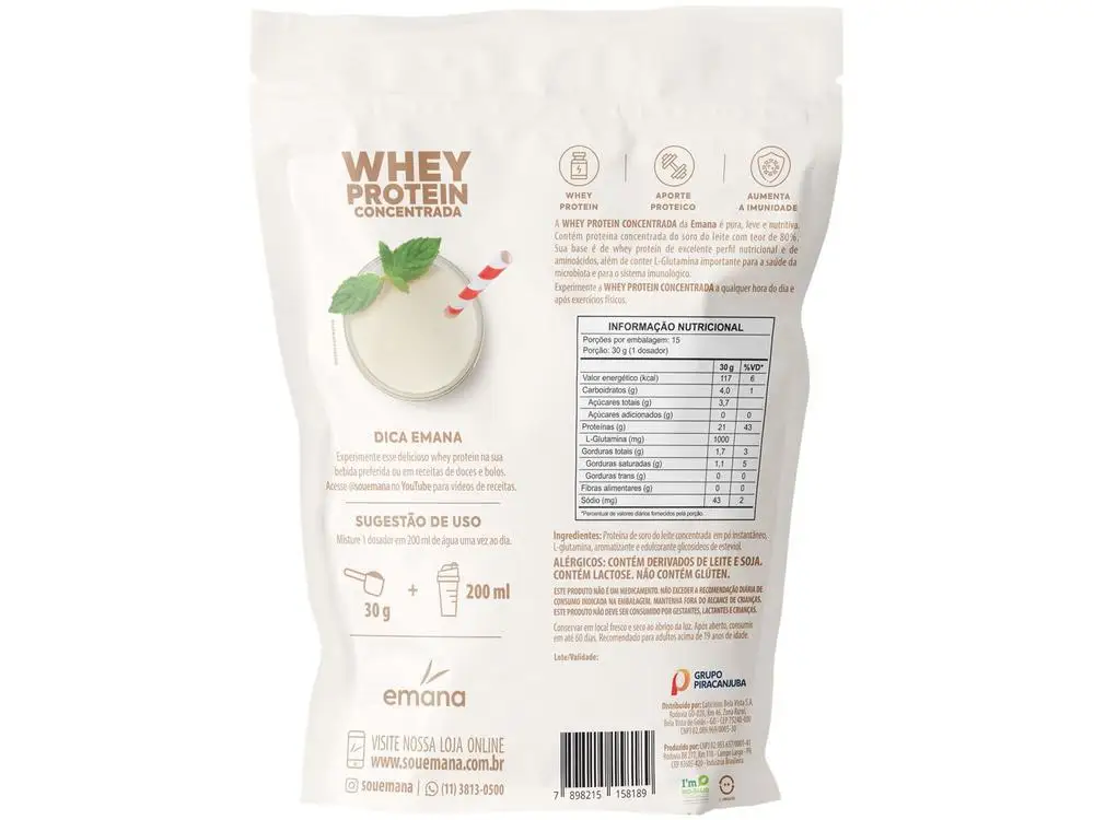WHEY PROTEIN EM PO COCO 1Kg 2