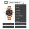 Skmei 2049 Mens Back Light Sport Watch Waterproof Alarm Clock Relogio Masculino 3 Time Countdown Timer Digital Wristwatches 6