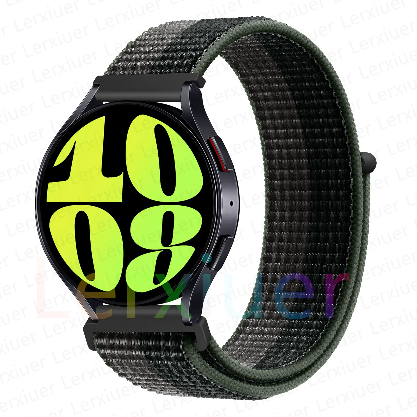 Nylon Loop Smartwatch Band – 20mm/22mm Bracelet Strap