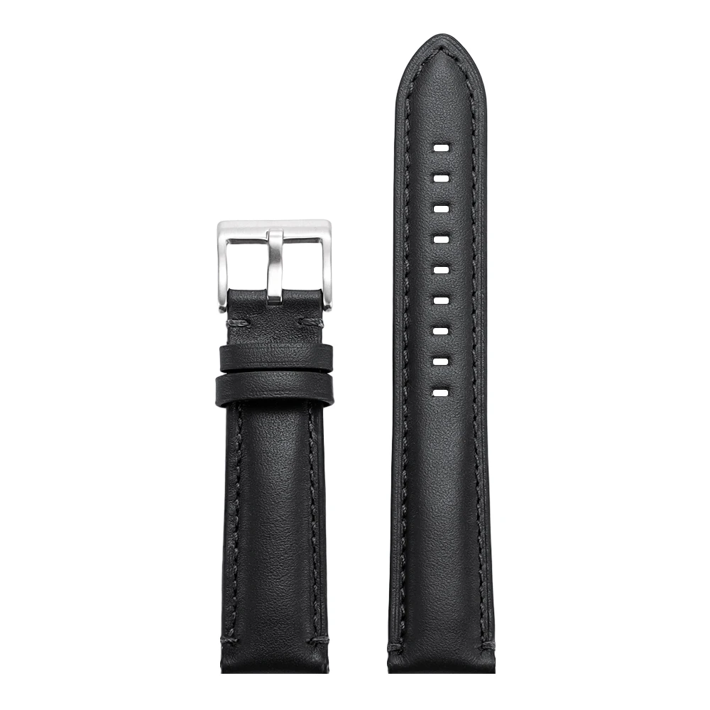 Luxurious Vintage Cowhide Leather Watch Strap - Quick Release, Brown