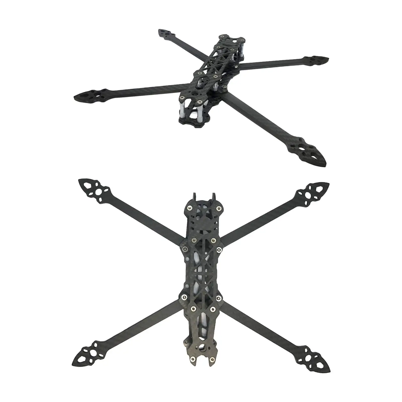 

Free Style Frame Quadcopter Drone Spare Parts Accs Sturdy FPV Quadcopter Frame Kits Easy Assemble Carbon Fiber Drone Frame Kits