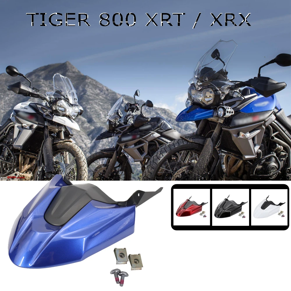 

2019 2018 2017 2016 2015 NEW Motorcycle Front Beak Extend Wheel Fender Nose Extension Cover For Tiger 800 XRT XRX