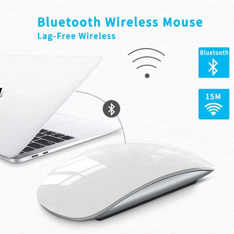 Pro jablko originální bezdrátový Bluetooth dotek iluzionismus myš pro macbook pro vzduch mini notebook tablet PC ipad herní ergonomico myš