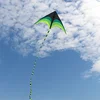 1.6m Large Delta Prairie Kite Flying Toys For Children Easy to Fly Kite Handle Line Outdoor Sports Plaid Professional Wind Kites 4
