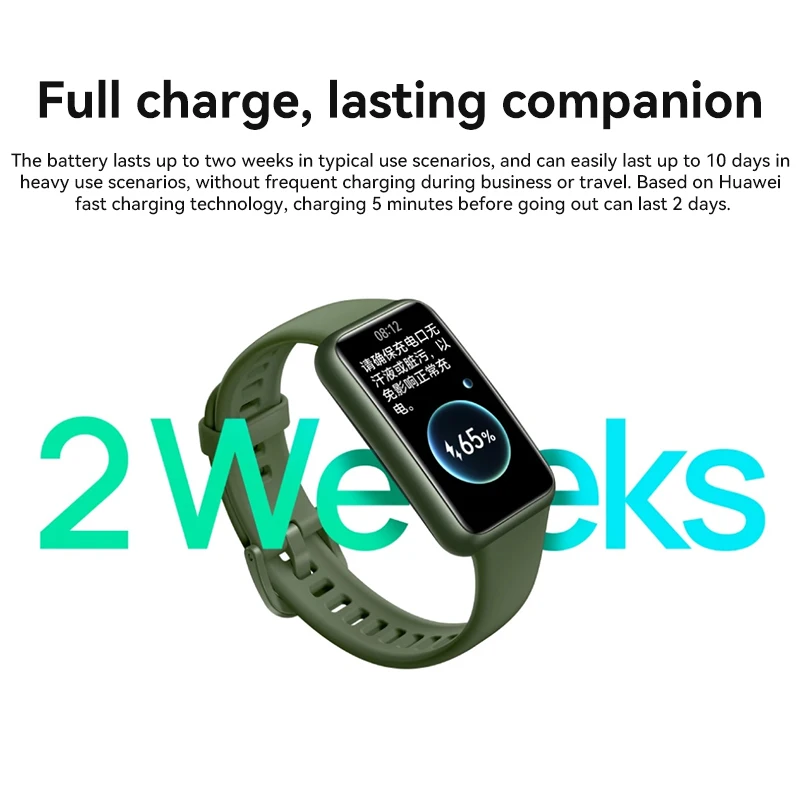 Huawei Band 6 Smart Band 1.47 AMOLED Blood Oxygen Heart Rate Tracker 5ATM