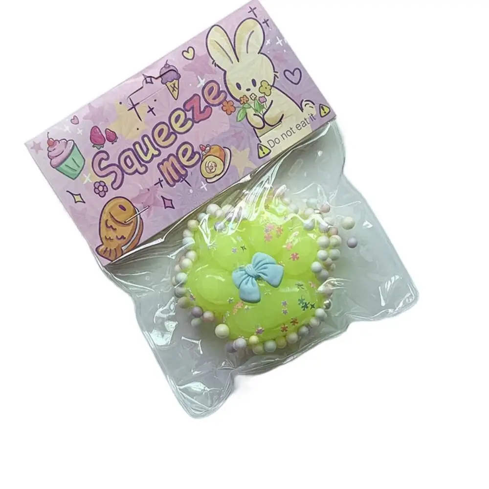 Funny Soft Squeeze Cat Paw Toys Cute Luminous Decompressing and Pinching Toys Sticky Kids Birthday Gifts 4