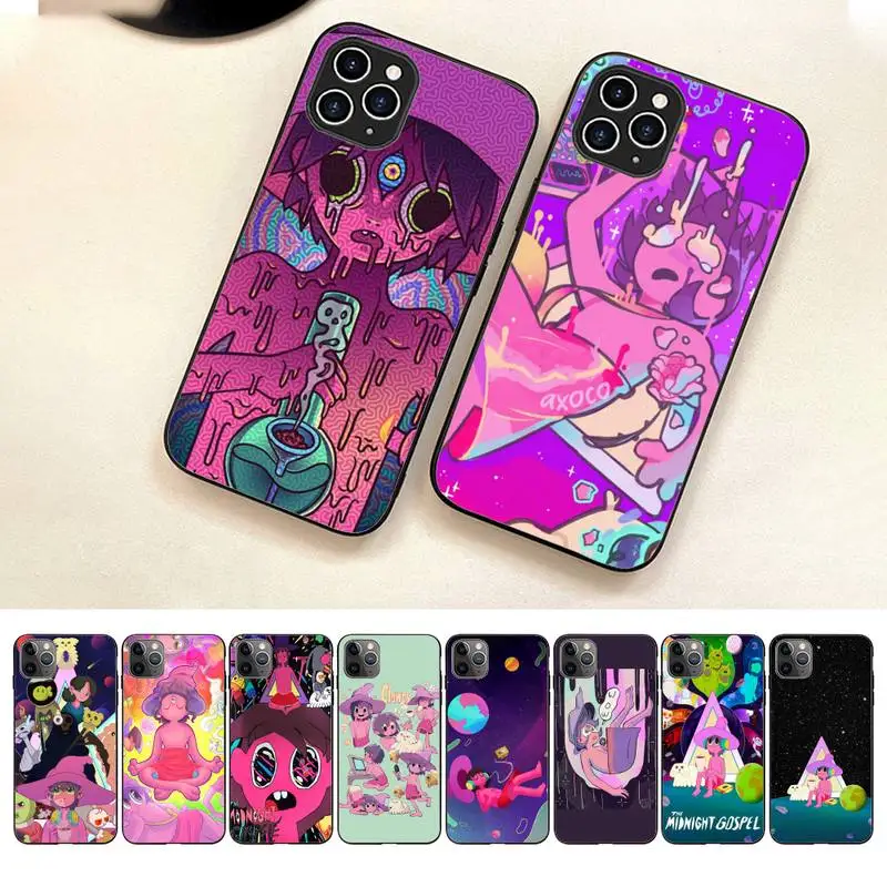 La Custodia Per Telefono Midnight Gospel Per Iphone 7 8 Plus X Xr Xs 11 12 13 14 Se2020 Mini Pro Max Case