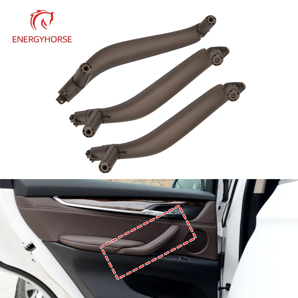 Maniglia Portiera Interna Per BMW F15 X5 (2013-2018) E F16 X6 (2014-2019) – Sostituzione, Colore Beige, Lato Destro - 3