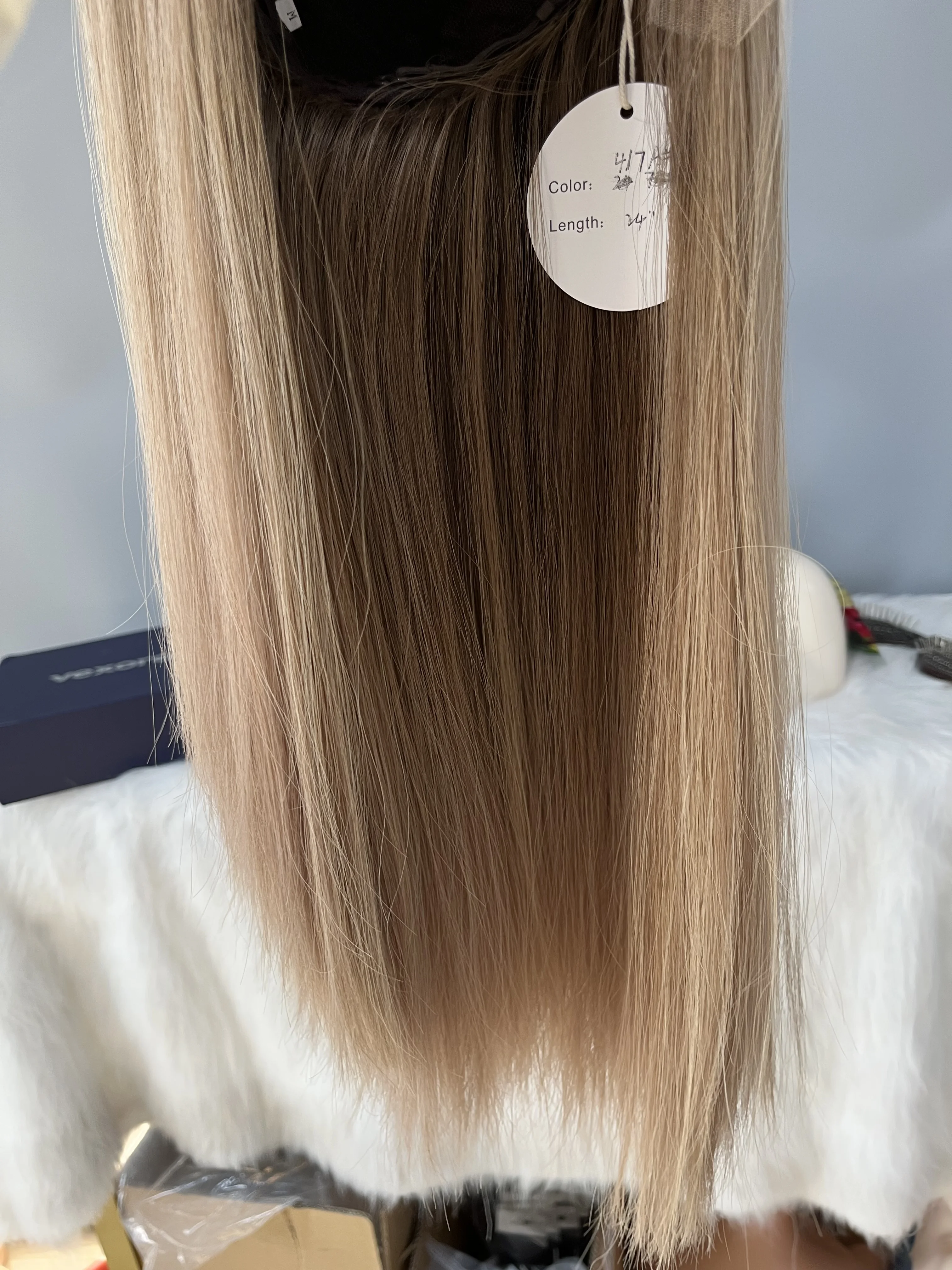 100% европейские натуральные волосы