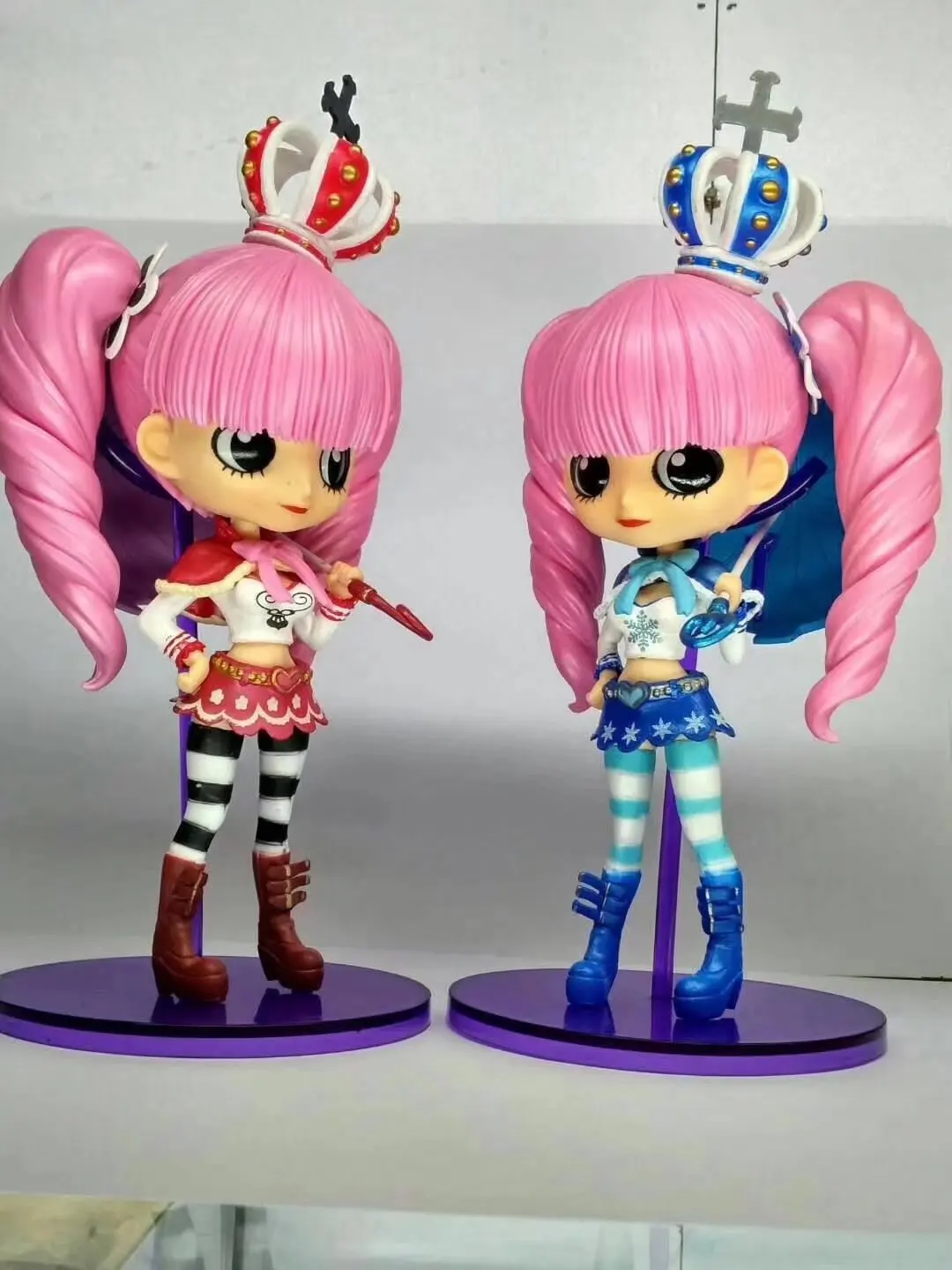 15cm One Piece Anime Figures Qposket Perona ShirahoshiHime Manga