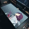 Monogatari Series Non-slip Lockedge PC Gaming Mouse Pad Gamer Desk Mats Keyboard Pad Mause Pad Muismat 6