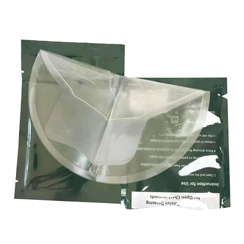 First aid kit wound bandage Medical Chest Seal Vented Dressing Bandage Hyfin IFAK Chest Seal Outdoor Emergency Medical Treatment