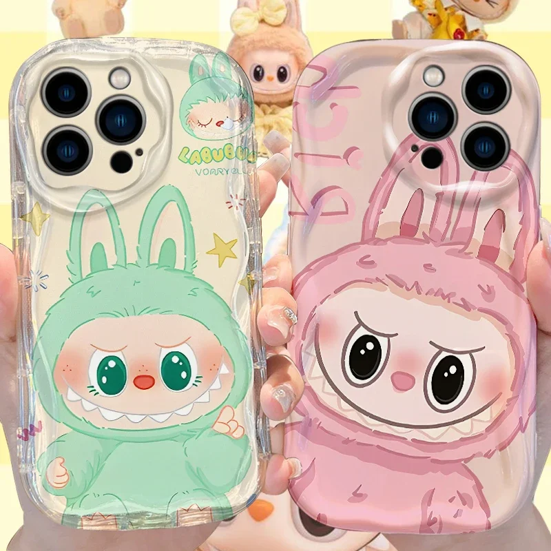  Labubu Wave Soft Silicone Case