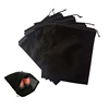 5Pcs/Set Shoes Storage Bags 30x40cm Travel Non-woven Fabric Dirty Clothes Black Storage Portable Tote Drawstring Dust Proof Bag 1