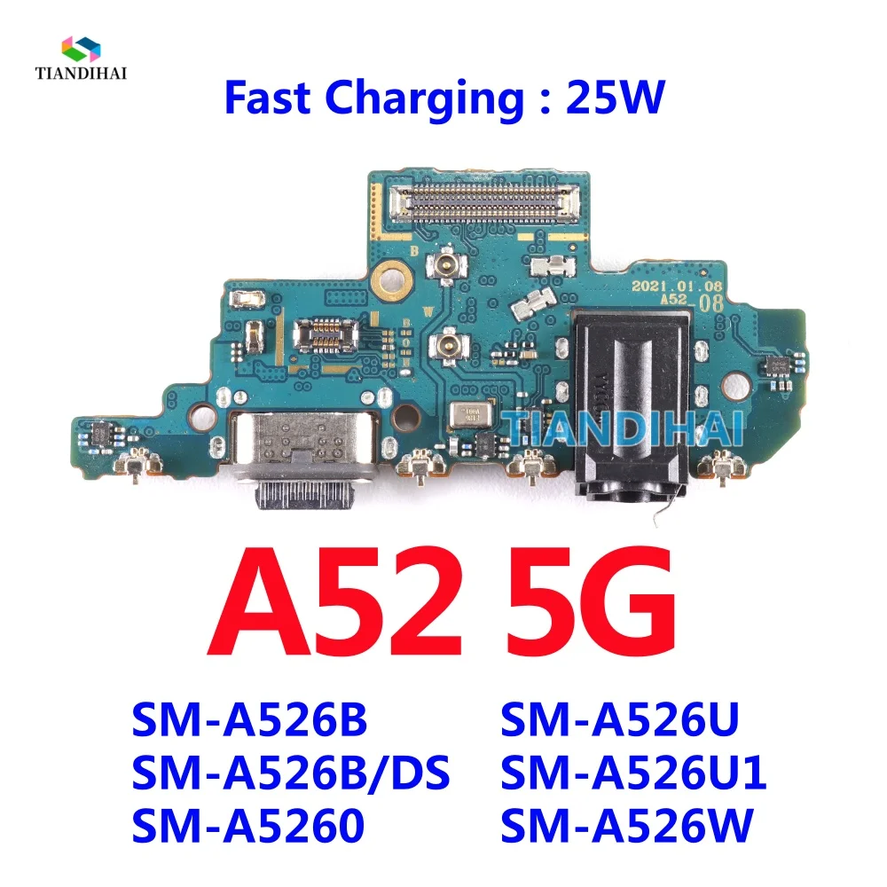 Universal USB Dock Connector Charging Port Flex Cable with Microphone
