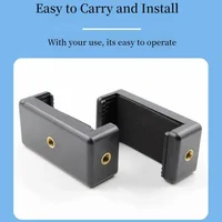Mobile Phone Clip Parts Accessory Compatible With All 1/4 Screw Cellphone Holder Tripod Mount Desk Tripod Adapter - Image 5