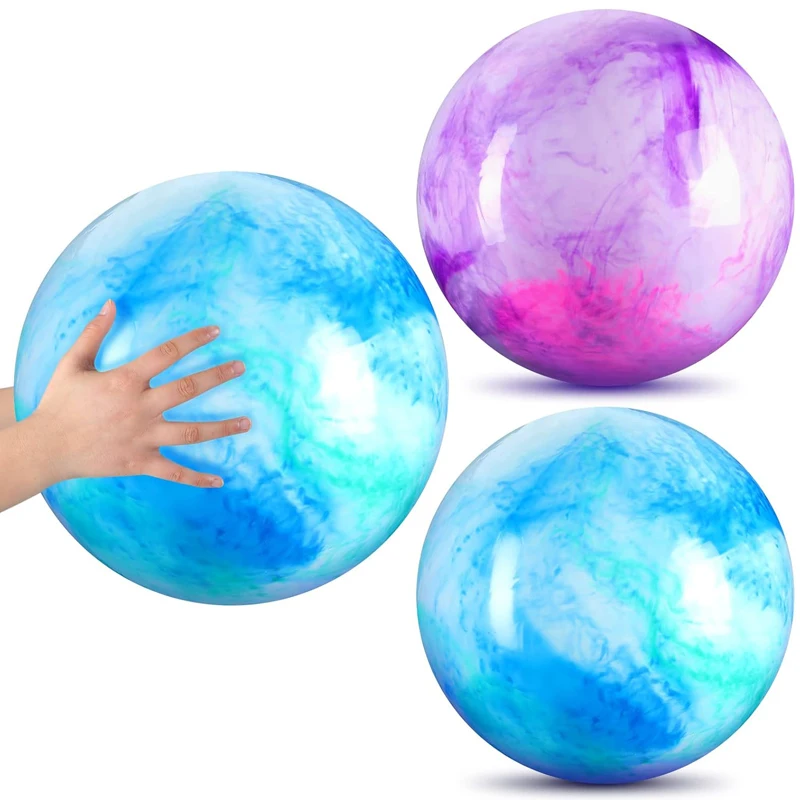 Inflatable Colorful Balls Bouncing Toy For Kids And Adults Playground Backyard Beach Outdoor Games Party Favors flag pattern ears headband for adults kids children hair accessories football match party props gifts cos hairband head jewelry