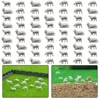 10Pcs 1:150 Model Sheep White Farm Animals Sheep HO Scale Model For Train Doll House Room Box Farm Animals Model 1