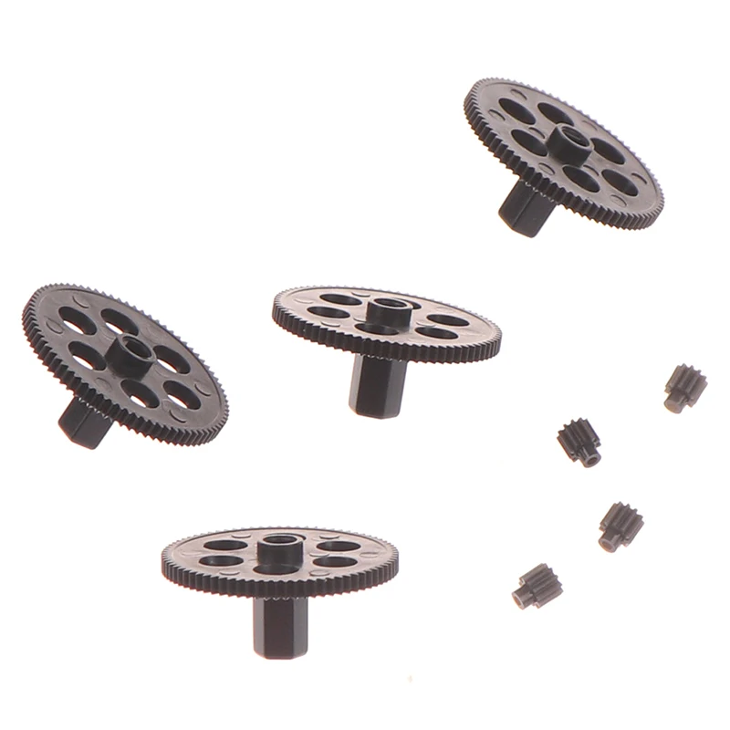 Lot De 8 Pignons Pour Drone Visuo XS809 / XS809HW / XS809HC – 4 Grands + 4 Petits – En Plastique Résistant – Remplacement Pièce Usure