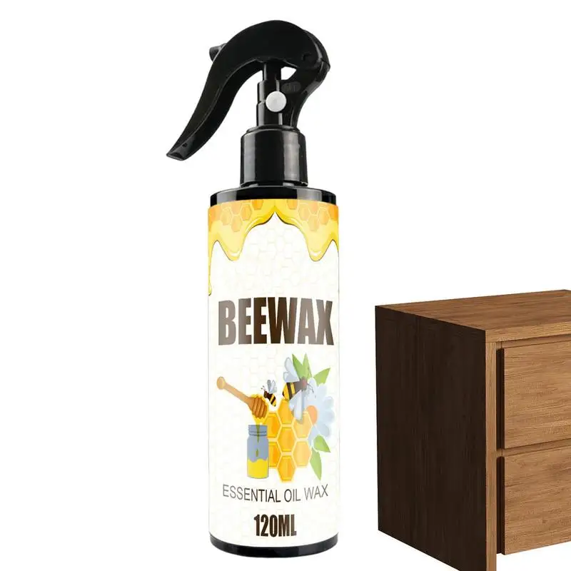 Furniture Beeswax Spray Furniture Floor Care Scratch Renovation 120ml All-Purpose  Wood Cleaner Spray for Protection and Care