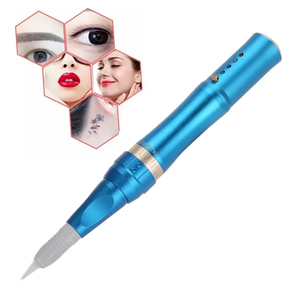 

Eyebrow Tattoo Machine Motor Supply Microblading Cartridge Needle Electronic Tattoo Rotary Pen Hybrid Permanent Makeup Kit