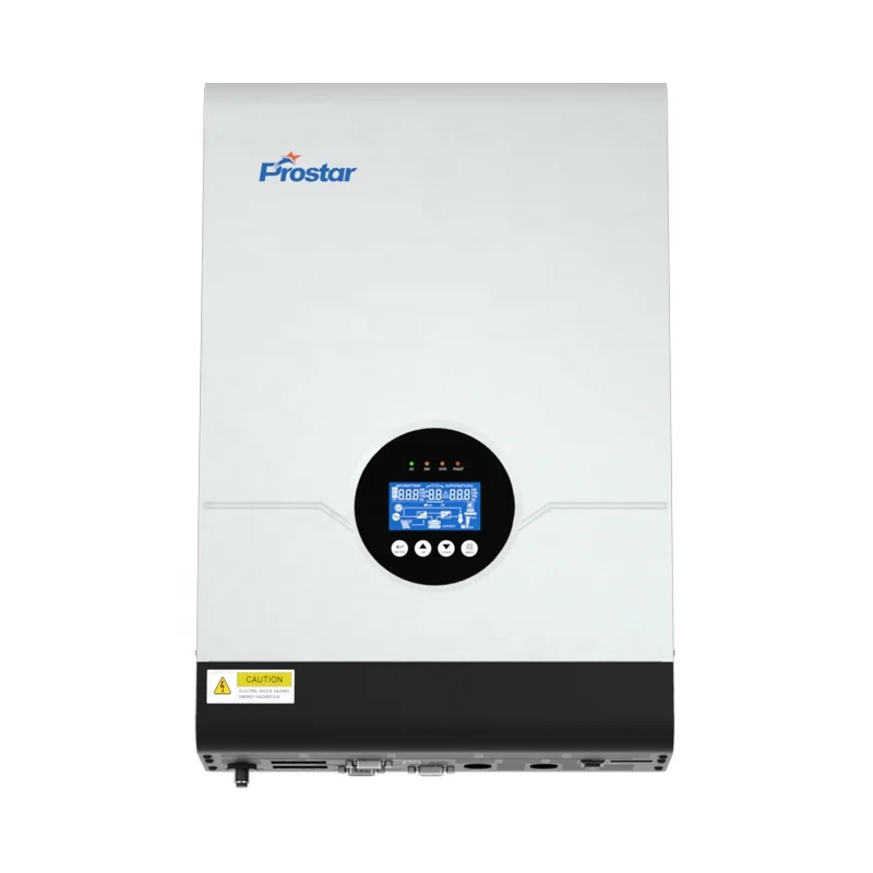 Inverter Ibrido Solare 3Kw 3000W 24V Monofase 3 Kw Off Grid Onda Sinusoidale Pura S