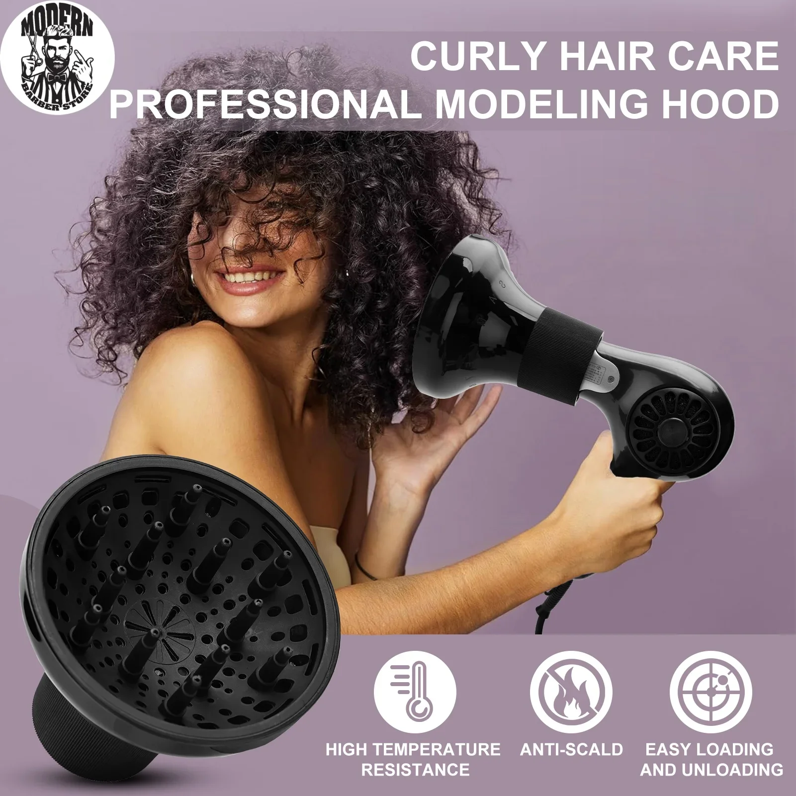 For Curly Drying Wavy Hair With A Diffuser Curly Hair Diffuser