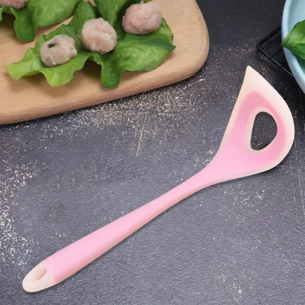 Non-stick Meatball Press Meatball Spoon Efficient Silicone Maker Spoon Pressing Tool for Home Kitchen Long for Quick