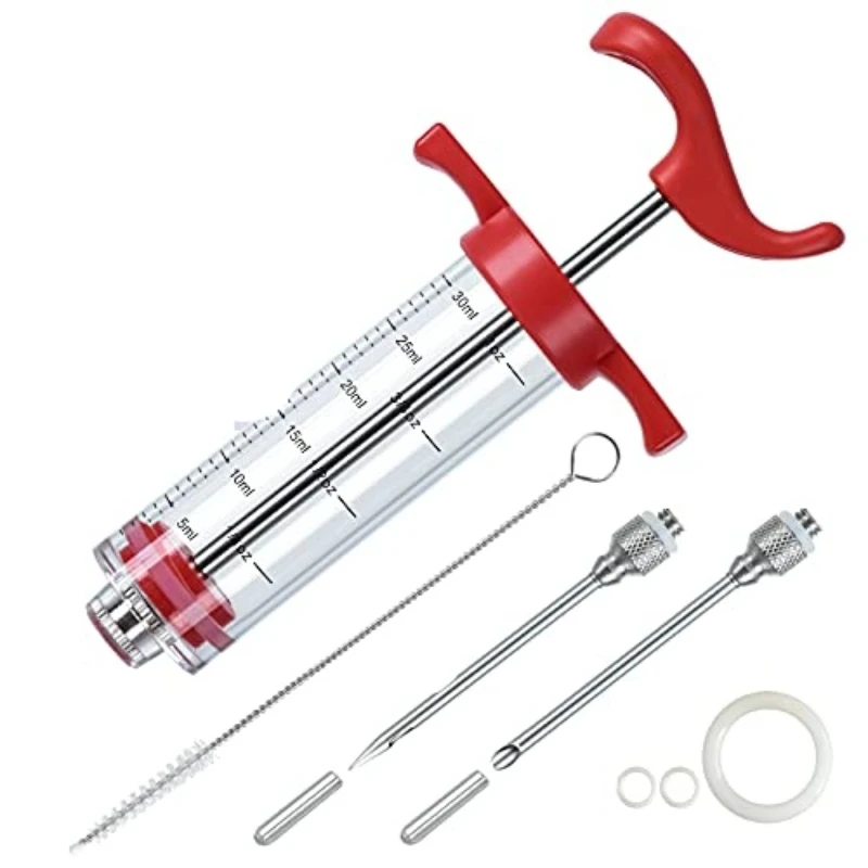StainlessSteelSpiceSyringeMarinadeSyringeSeasoningSyringe
