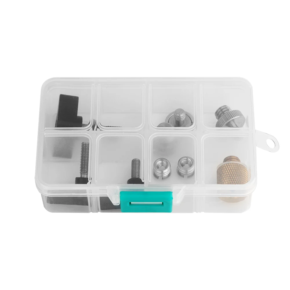 SmallRig 스크류 래칫 윙넛 세트, 스크류 키트, 보관함 3995 포함, 1/4 인치, 3/8 인치, M5, M6