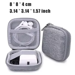 Compact Multifunctional Digital Accessories Organizer Bag (A0508- grey 1PCS)