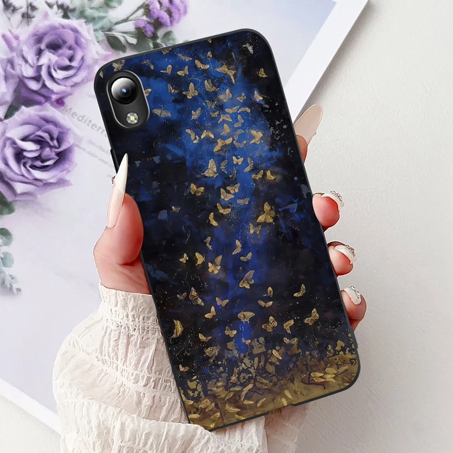 Stylish Painted Soft Silicone Phone Case Cover