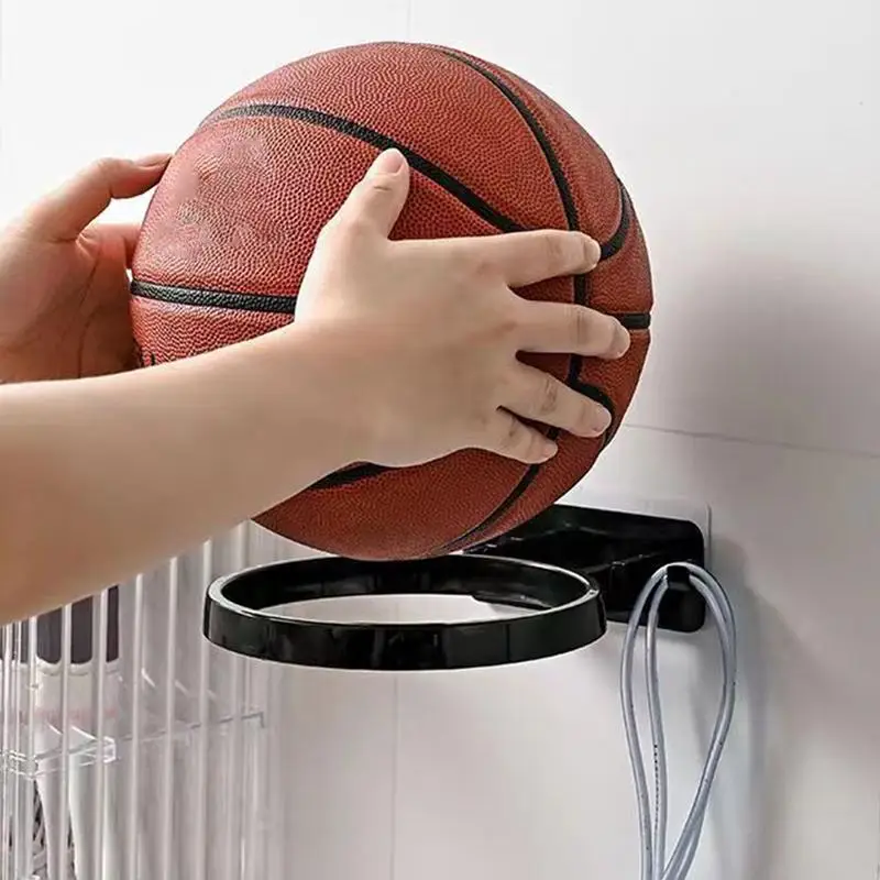 Wall Mounted Basketball Rack Football Storage Rack Frame Placement Household Ball Does Not Take Up Space