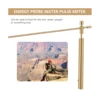 Copper Dowsing Rods Copper Dowsing Rod,Tool Retractable for Divining Water Treasure Buried Items Retractable Dowsing Rod 4