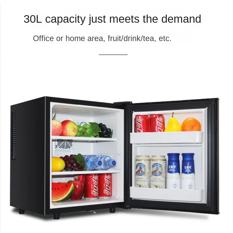 Good thermal insulation semiconductor refrigeration 30L mini refrigerator beverage cooler deep freezer