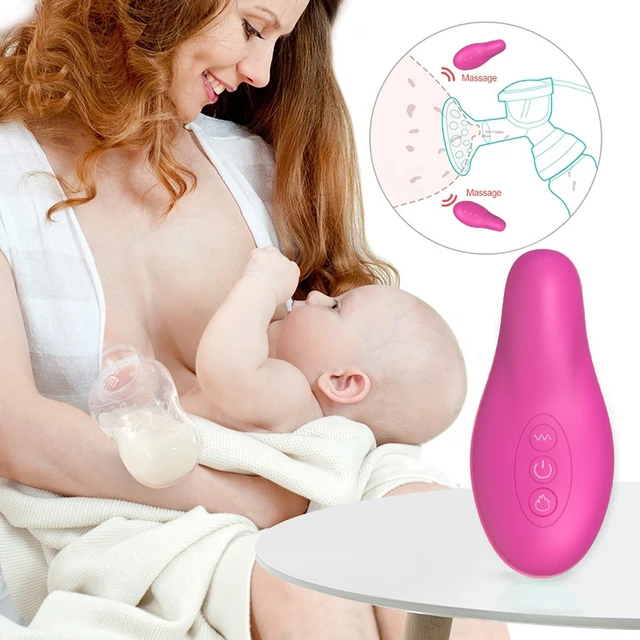 Female Postpartum Lactation Milk Swelling Massager Breast Lump Booster  Breastfeeding Dredging Hot Compress To Improve Milk Flow