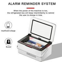 10200mAh Portable Insulin Cooler Case Mini Cold Box USB Rechargeable Drug Medicine Constant Temperature Refrigerator With Bag 4