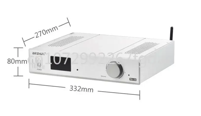 

High Power Dual Core STK428-640 Hifi Fully Balanced 400W * 2 Stereo Power Amplifier Remote Control for Household Use