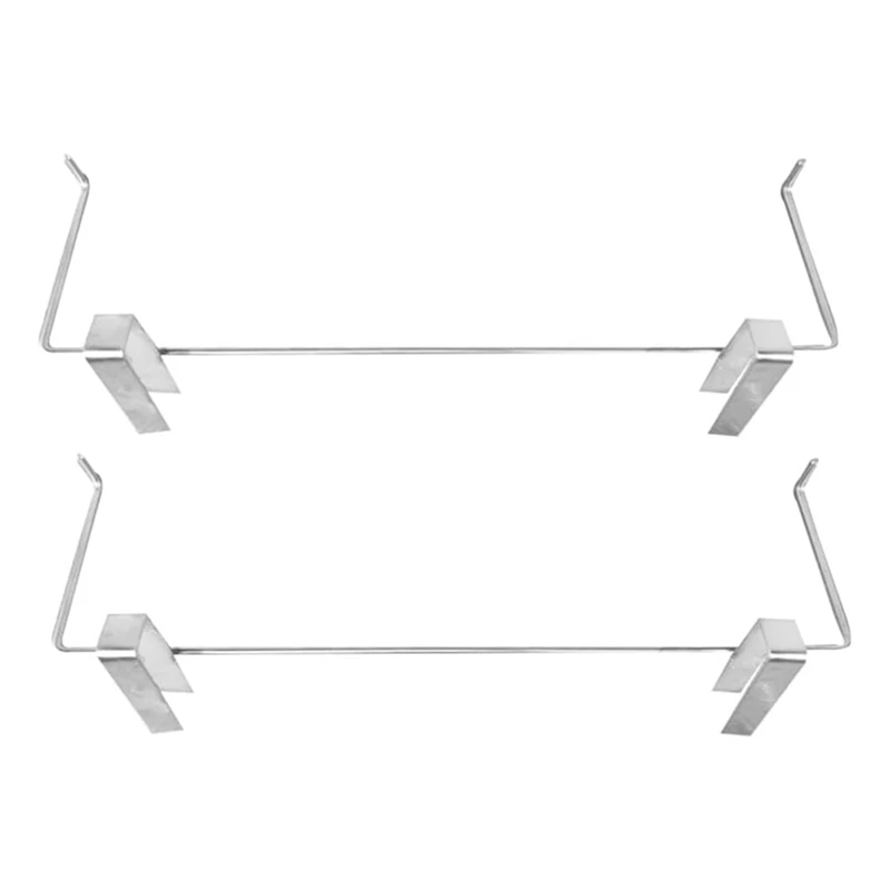 

2Pack Hive Stand Beehive Frame Holder Beekeeping Equipment Bee Hive Frame Grip Silver