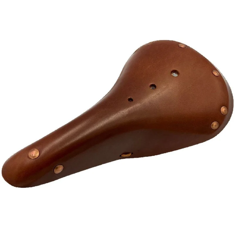YOSOO siège de vélo marron Selle de vélo de ressort en cuir