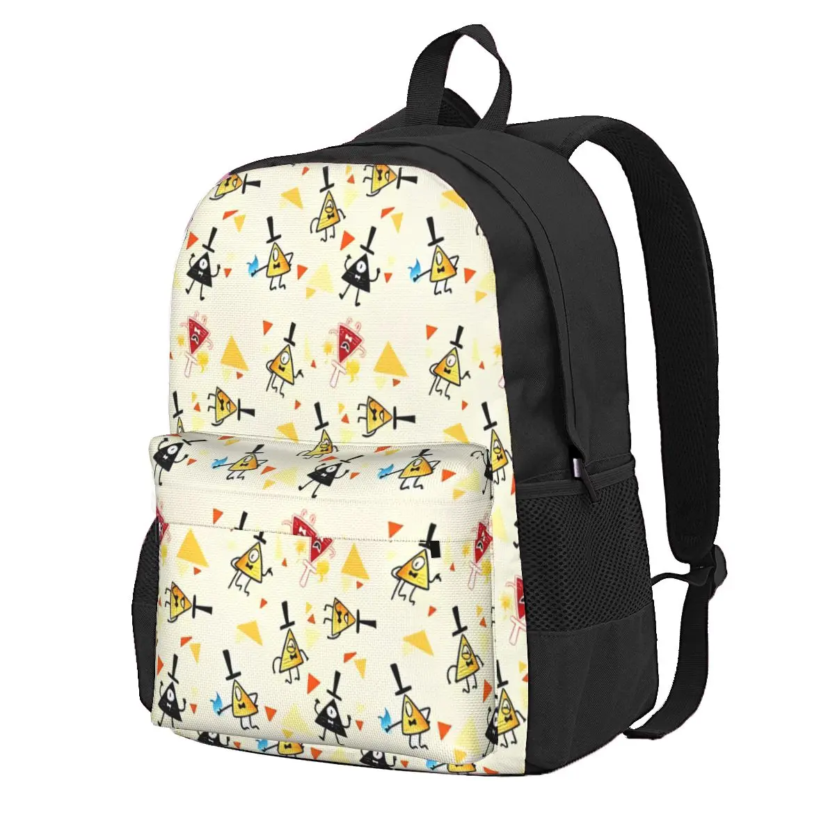 thumbnail image 1 of Mochila de dibujos animados de Gravity Falls Bill Cipher para mujer, mochila informal para estudiantes, mochila para ordenador portátil, mochila de viaje para niños, bolso de hombro, 1 of 5
